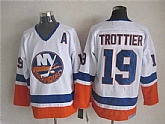 New York Islanders #19 Bryan Trottier White CCM Stitched NHL Jersey,baseball caps,new era cap wholesale,wholesale hats